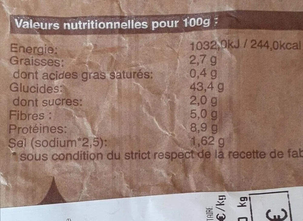 Pain trappeur