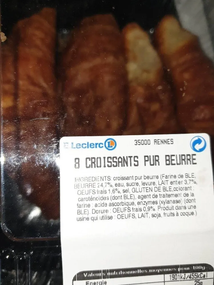 Croissant pur beurre
