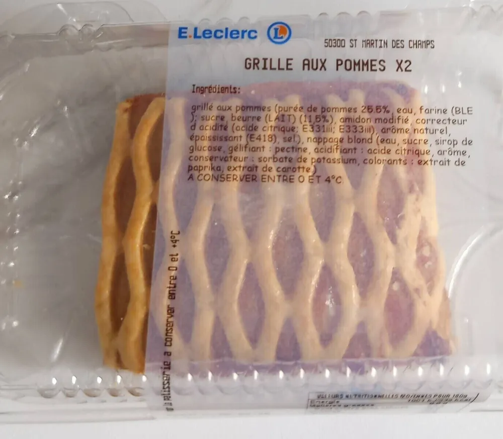 Grillé aux pommes