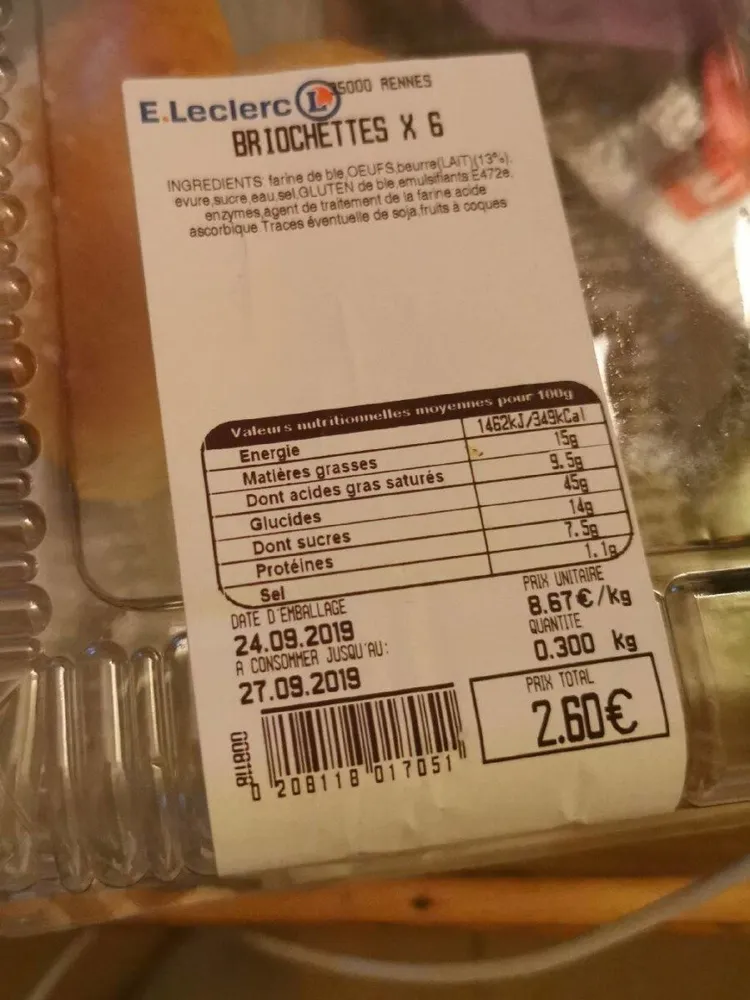Briochettes