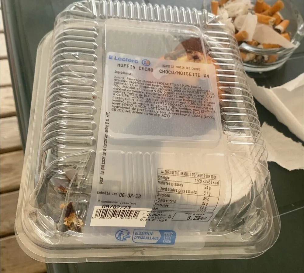 muffin cacao