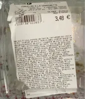 Cervelas a la vinaigrette