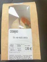 Mini wrap poulet carotte