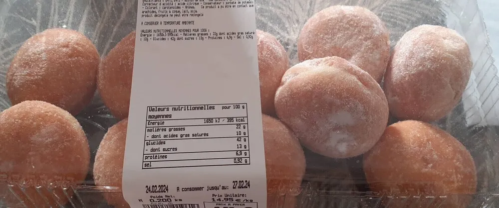 Mini beignets