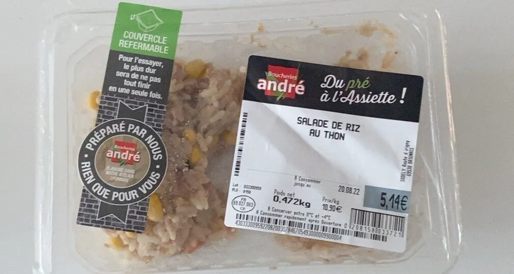 Salade de riz au thon