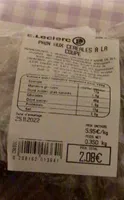 Pain aux céréales a la coupe