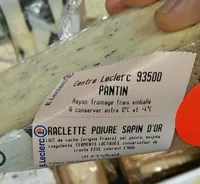 Raclette poivre sapin d'or