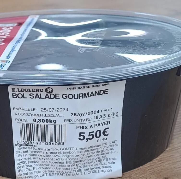 Bol salade gourmand