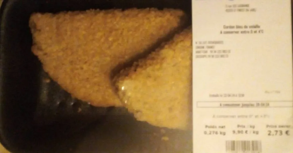 Cordon bleu de volaille