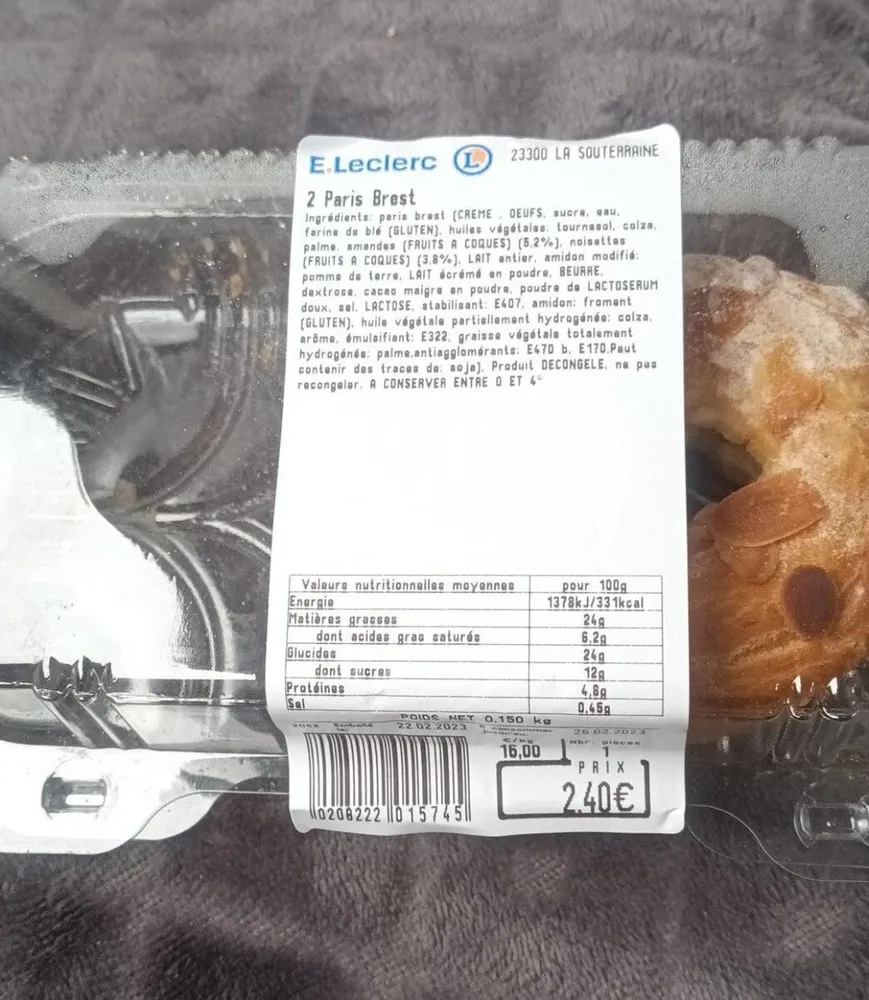 2 Paris Brest