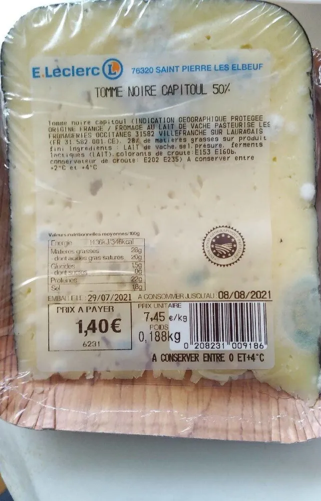 Tomme noire capitoul