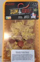 Brochettes de poulet citron