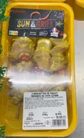 Brochettes de poulet marinées au thym citron