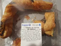 4 torsades aux pépites de chocolat