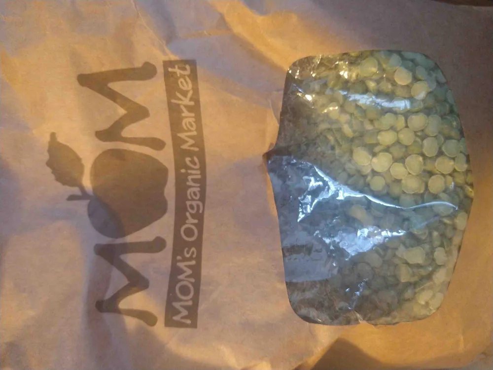 green split peas organic