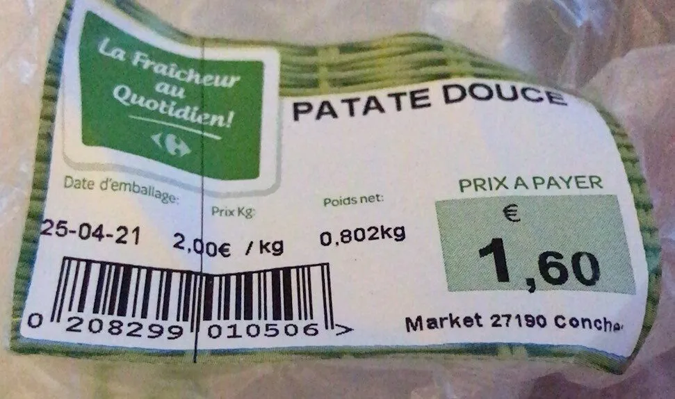 Patate douce