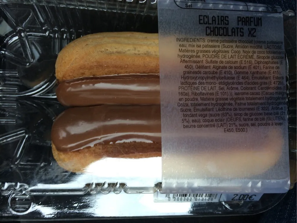 Eclairs chocolats