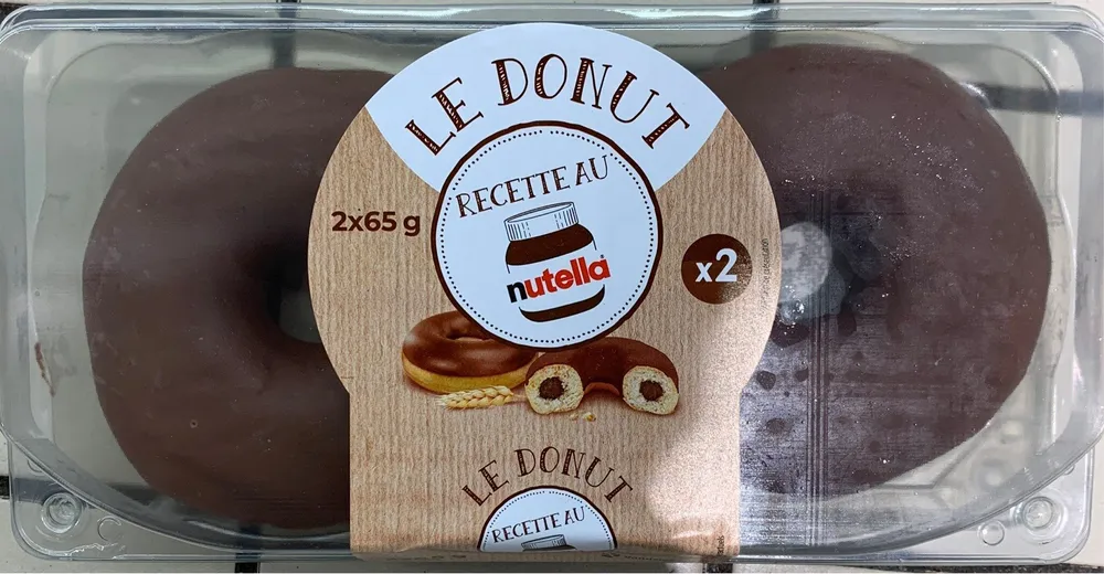 Le Donut recette au nutella