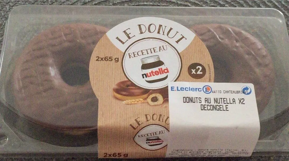 Donut nutella