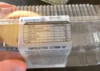 Tartelette citron