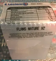 Flan Nature