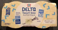 Delta yaourt grec authentique