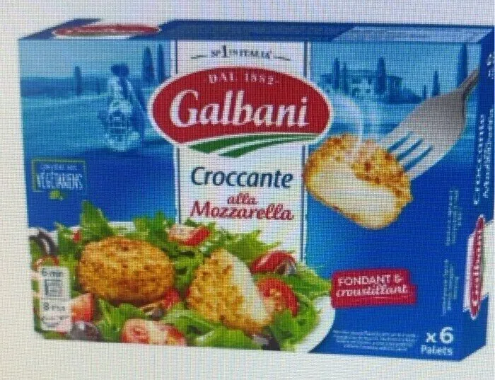 Crocante alla mozzarella