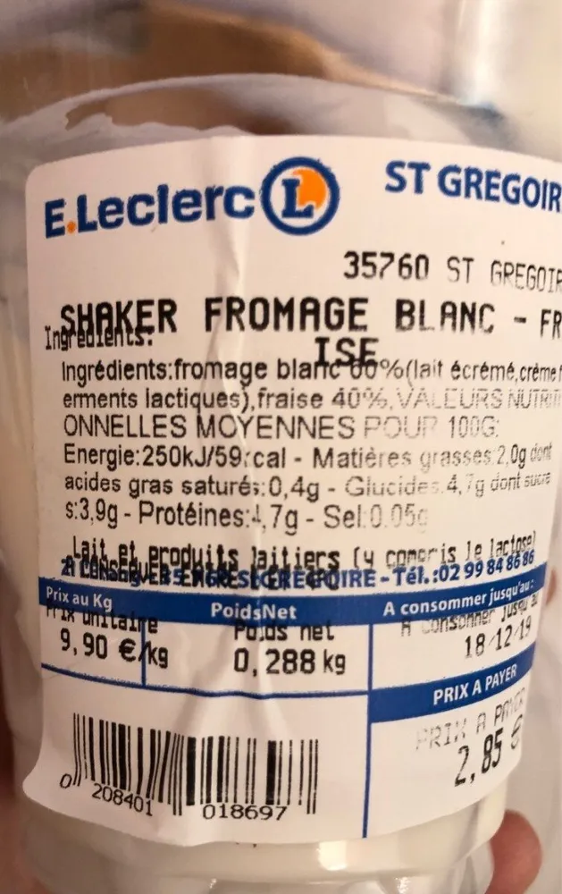 fromage blanc