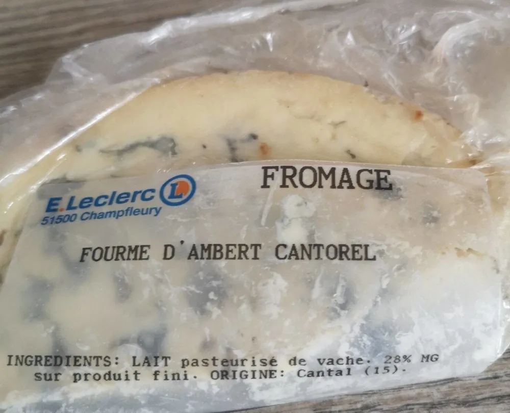 Fourme d'Ambert cantorel