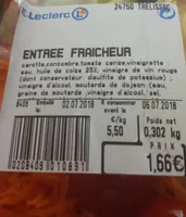 Entree fraicheur