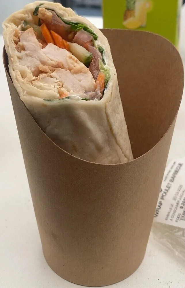 Wrap poulet barbecu