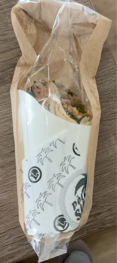 Wrap végétarien au chèvre frais leclerc pole sud