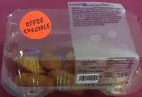 Madeleines salees au curry