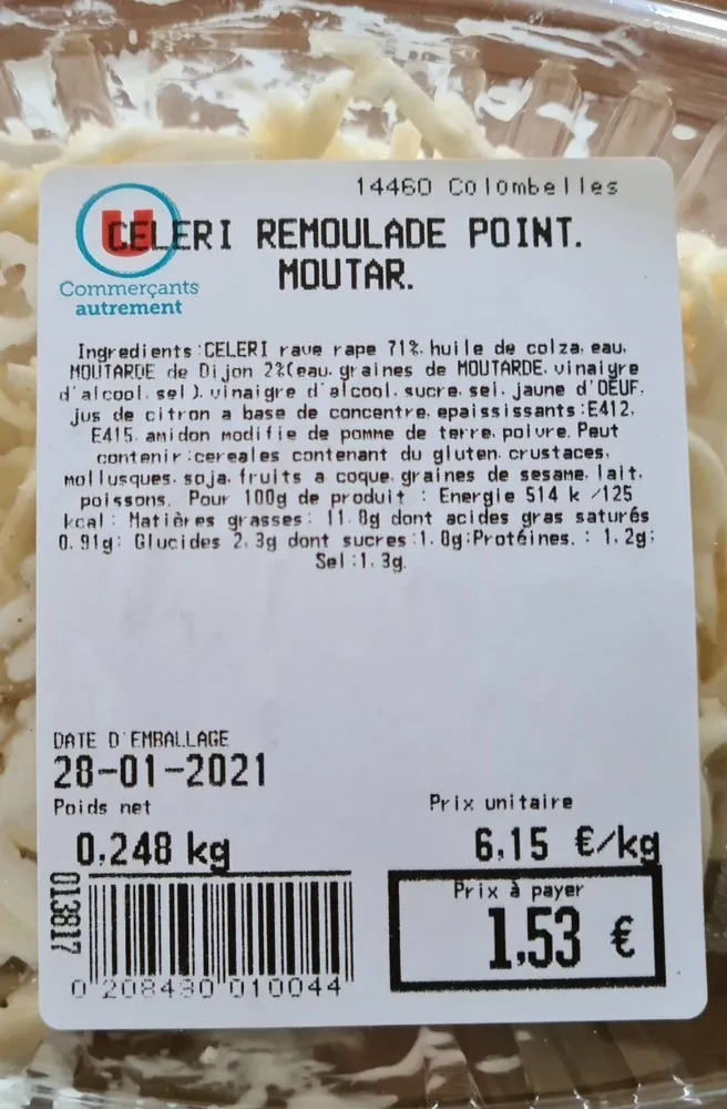 Céleri rémoulade
