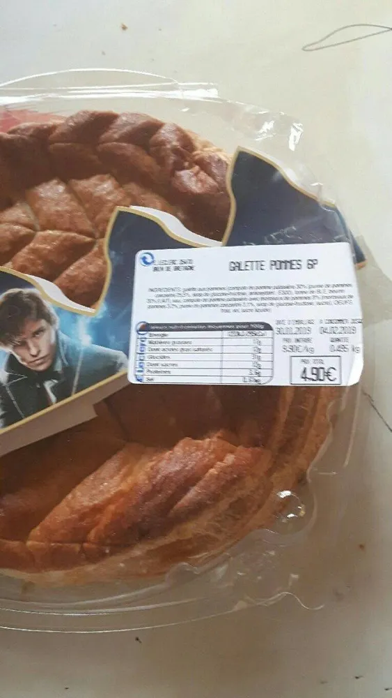 Galette pommes