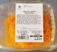 Carottes râpées maraîchères