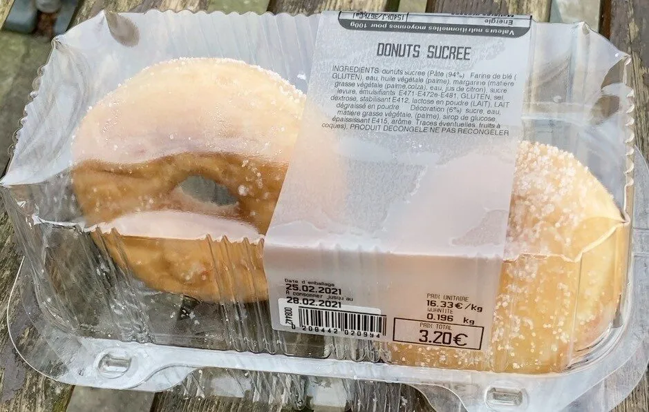 Donuts sucrée