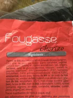 Fougasse chorizo