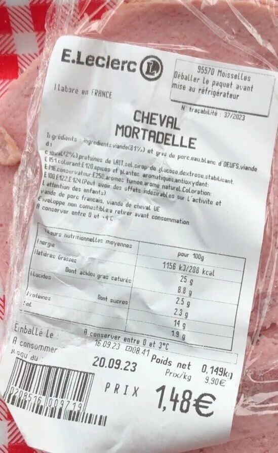 Cheval Mortadelle