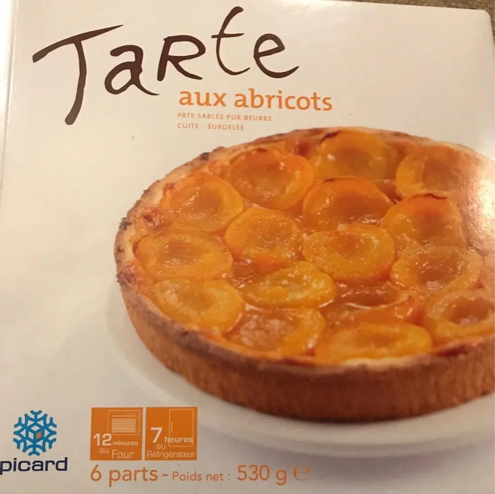 Tarte aux abricots