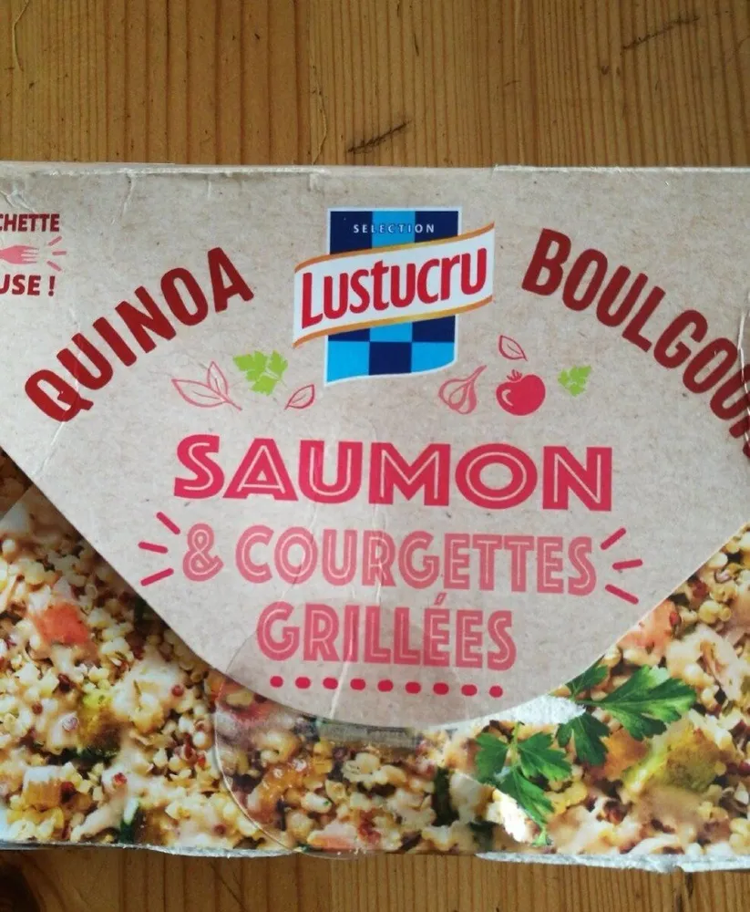 Quinoa boulgour saumon