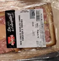 Pâte croûte richelieu canard forestier
