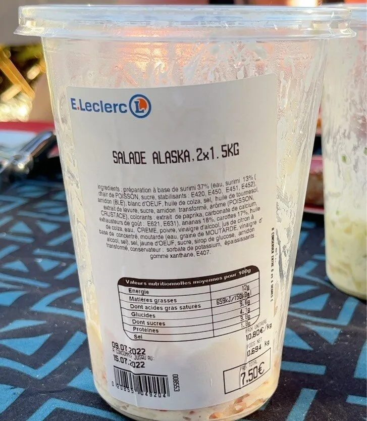 Salade Alaska