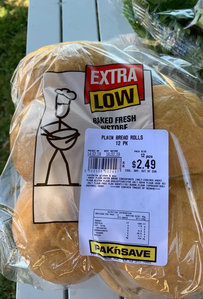 Plain bred rolls 12pk
