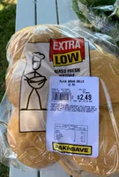 Plain bred rolls 12pk
