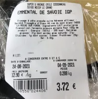 EMMENTAL DE SAVOIR IGO
