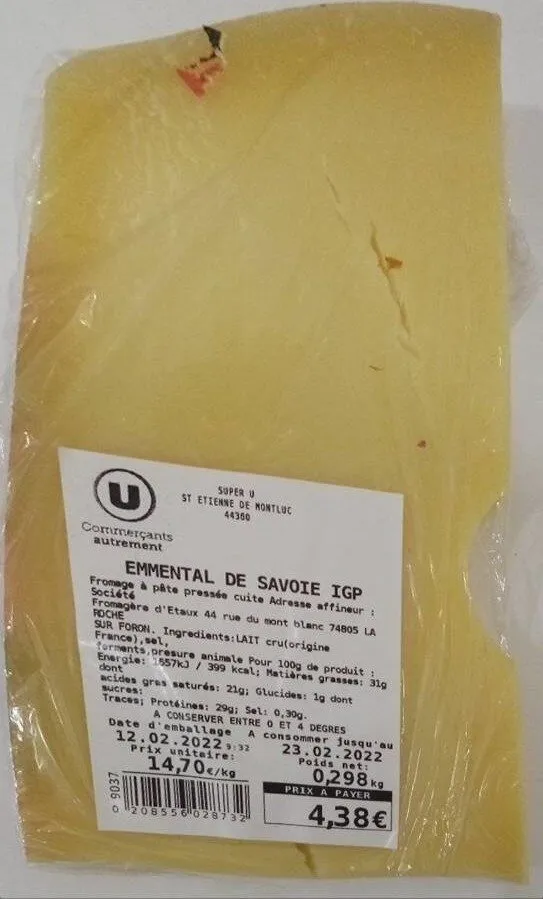 EMMENTAL DE SAVOIE IGP