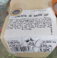 Emmental de Savoie IGP