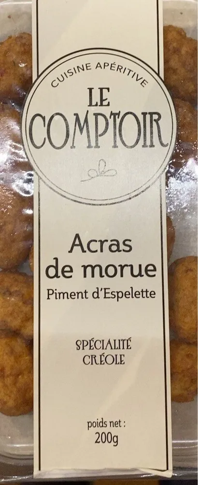 Accras de morue au piment d’espelette