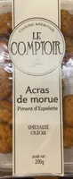 Accras de morue au piment d’espelette